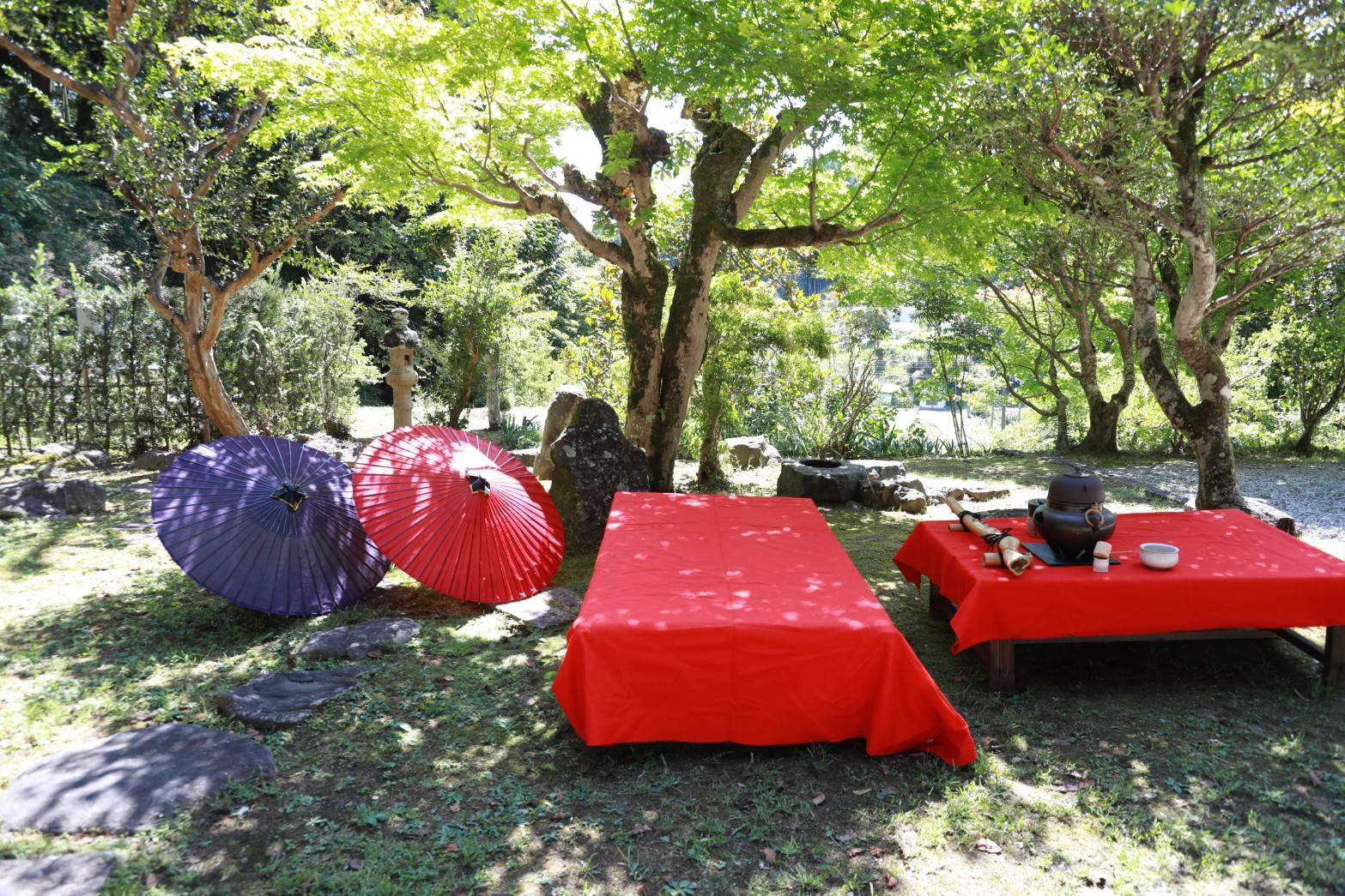 自然に囲まれた静かな隠れ宿でゆっくりとした時間をお楽しみください。
